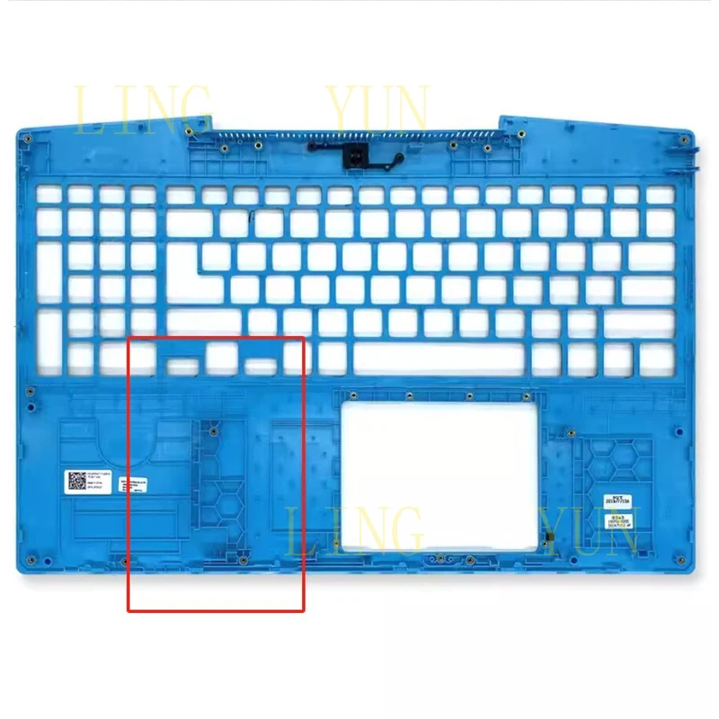 Z  for  Dell G3 3590 Black Palmrest Part Blue Backside Laptop