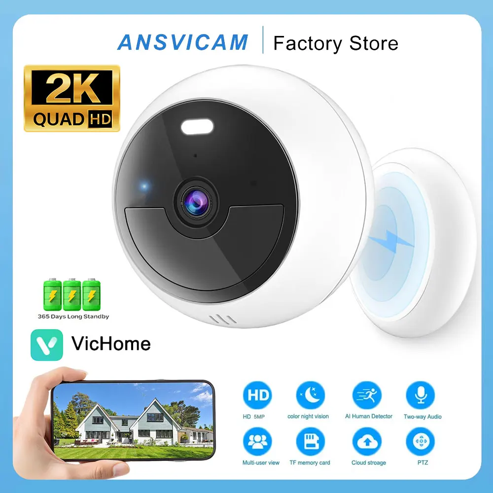 camera-de-securite-exterieure-sans-fil-magnetique-ansvicam-2k-wifi-hd-5mp-alimentee-par-batterie-cameras-interieures-avec-detection-de-mouvement-ia-camera-pour-animaux-de-compagnie