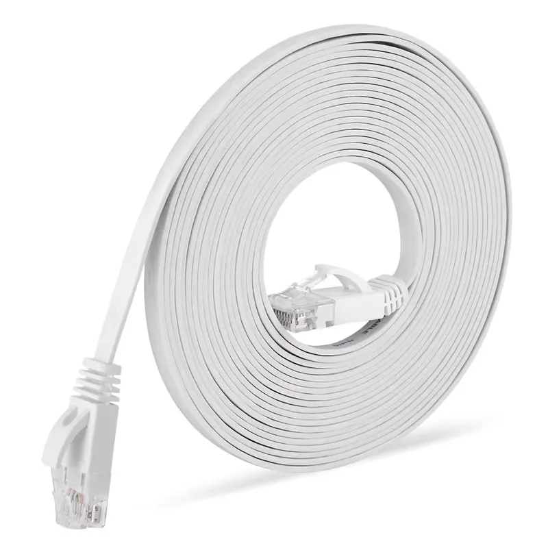 كابل إيثرنت Cat 6 سلك شبكة LAN، إنترنت، كابل الشبكة - يدعم كابل شبكة Cat6 القياسي جيجابت عالي السرعة