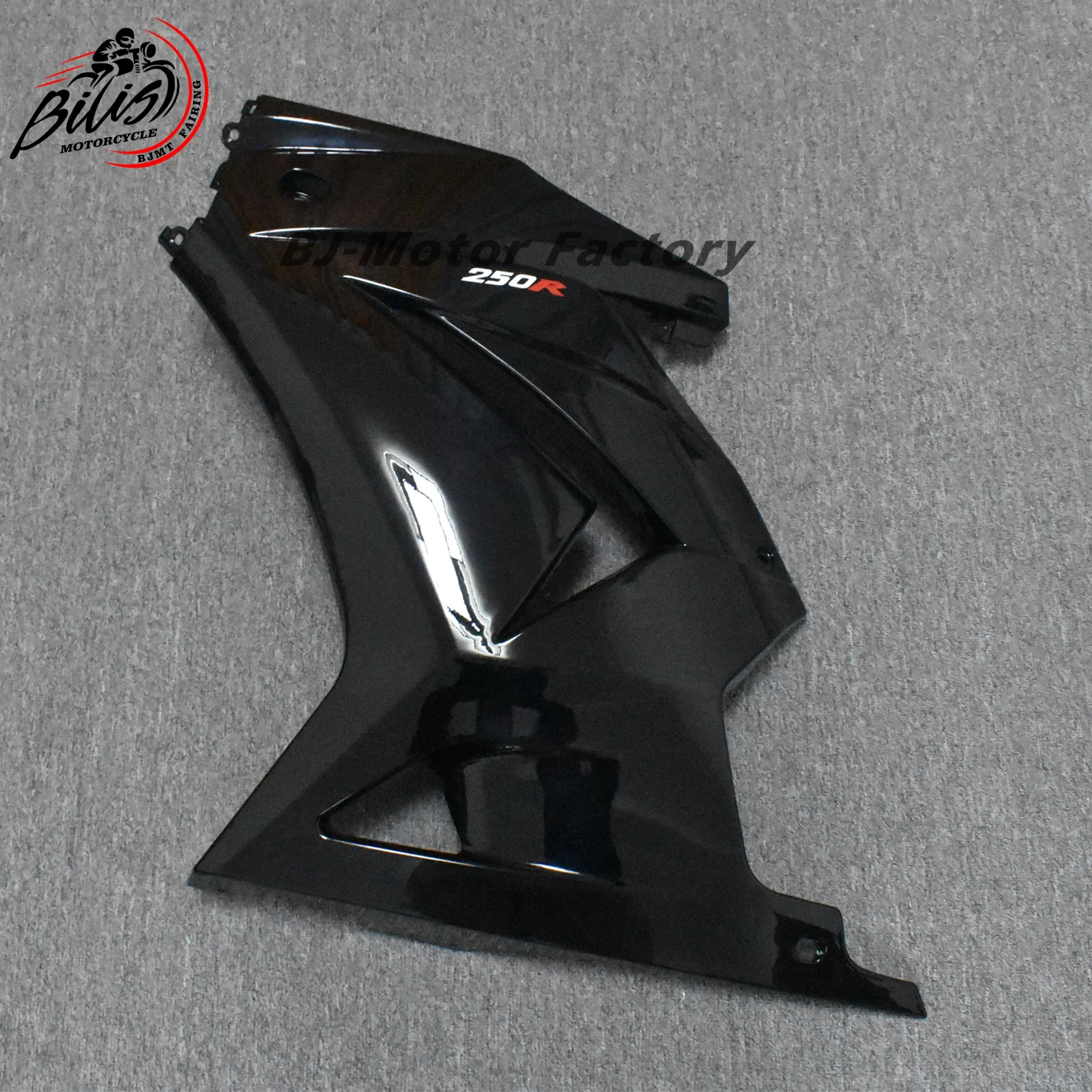غطاء هدية للوحة على كلا الجانبين للدراجة لـ KAWASAKI ZX250 2008-2012 - واقي جانبي مصبوب حقن ABS