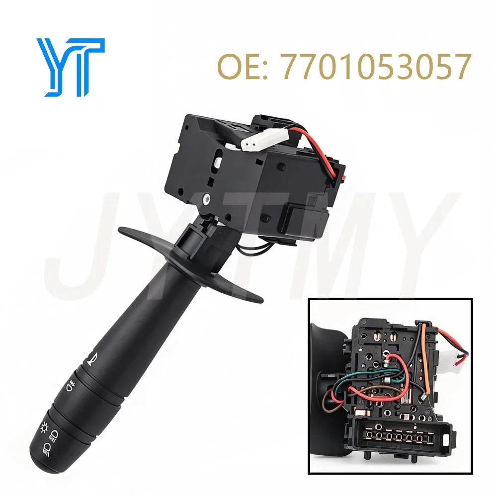 7701053057 Headlight Fog Light Turn Signal Switch For Renault Megane 1 Kangoo Kubistar 1997 1998 1999 2000 -2003 Car Accessories