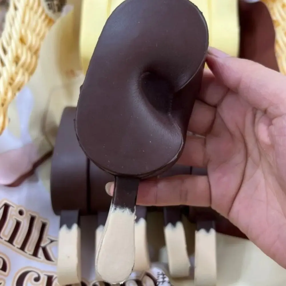 Super soft Vent Squeezing Slow Rebound Milk Popsicle Milk Popsicle Pinch Chocolate Popsicle Relaxed Simulation Pinch