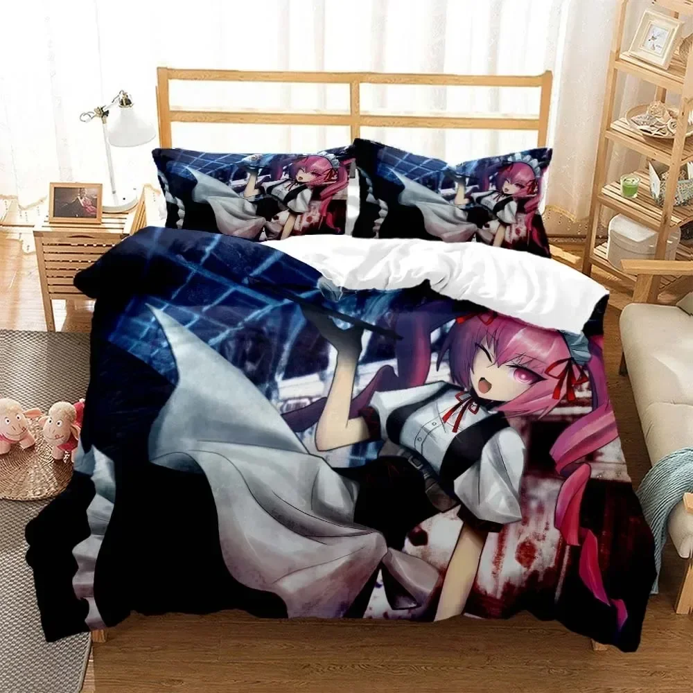 

Steins Gate Digital 3D NEW Duvet Cover Pillowcase Bedding Set Adult Boy Girl Bedroom Decoration Children Single Double Large