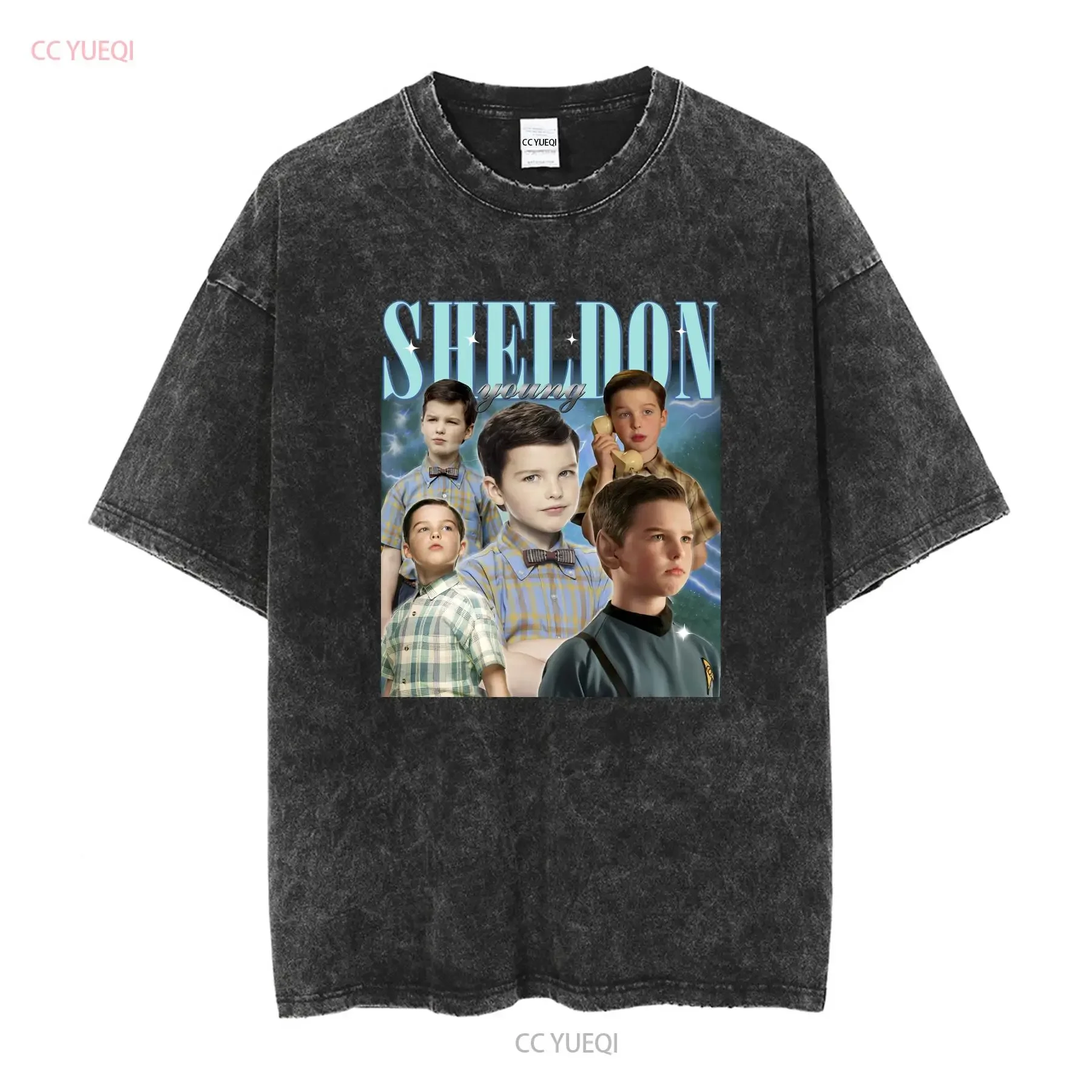 RETRO YOUNG SHELDON shirt Zoe Perry Mary Cooper Armitage long or short sleeves vintage Washed Breathable designer clothes Soft
