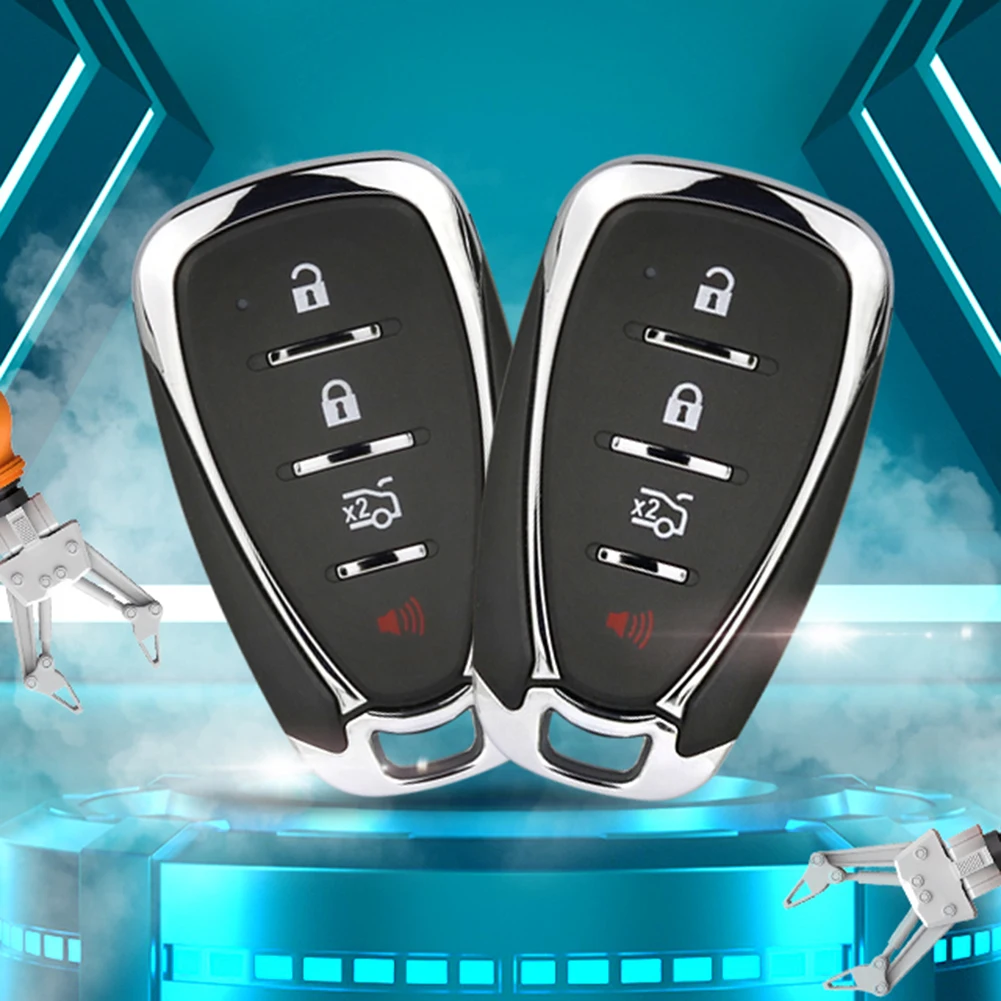 Substituição Duplicador de Chave Sem Fio, Interruptor Clone, Controle Remoto para Carro Elétrico, Porta da Garagem, 4 Chaves Copiar, 315MHz, 433MHz