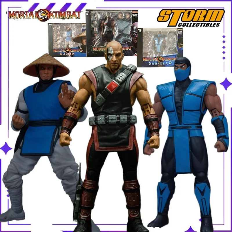 

Brand New Authentic Storm Toys Original "Mortal Kombat" Raiden 1:12 Movable Doll Model Toy Gift Collection Ornament in Stock