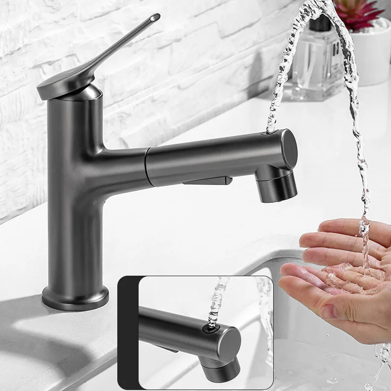 ！@Multi-Functional New Style Pure Copper Body Faucets Mixer Waterfall Taps for Bathroom Sink Basin Faucets