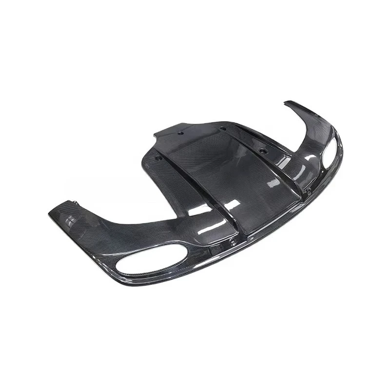 

For Bentley Continental Gt Gtc to V8S Style Carbon Fiber Rear Diffuser Lip 2012-2014 Car Body Partscustomcustom