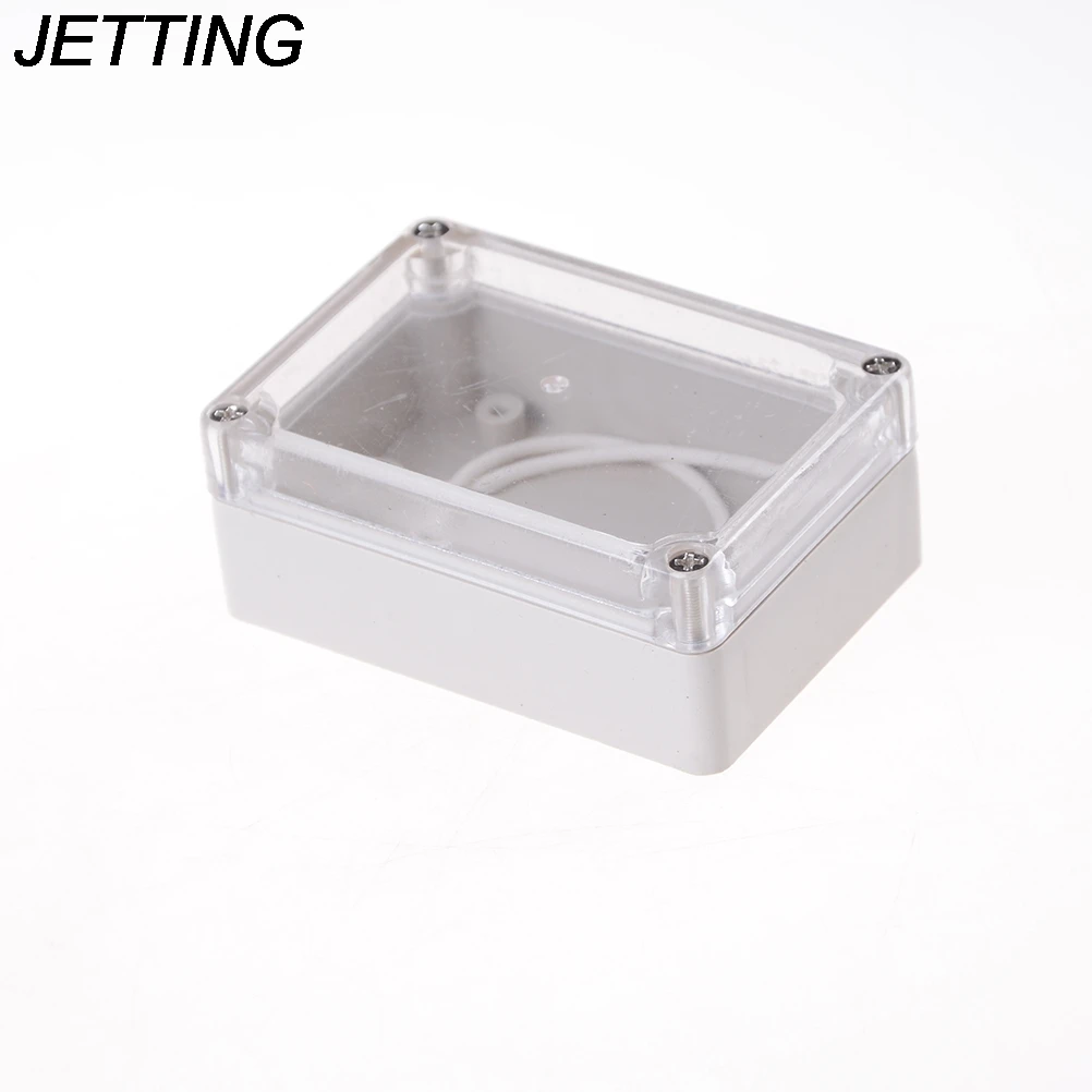 83x58x33mm Waterproof Enclosure Case Clear Cover Plastic DIY Electronic Project Instrument Box 1pc Dropshipping