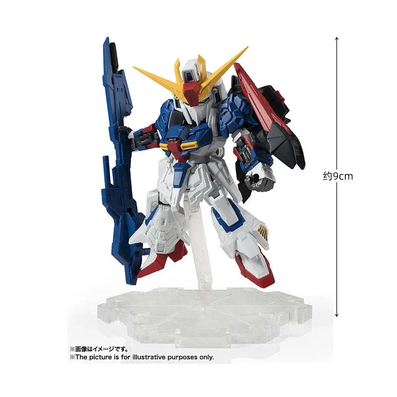 Bandai Gundam Anime Figures NX NXEDGE STYLE Zeta Hyper Mega Launcher Action Figure Mobile Suit Gunpla Model Toys Gifts