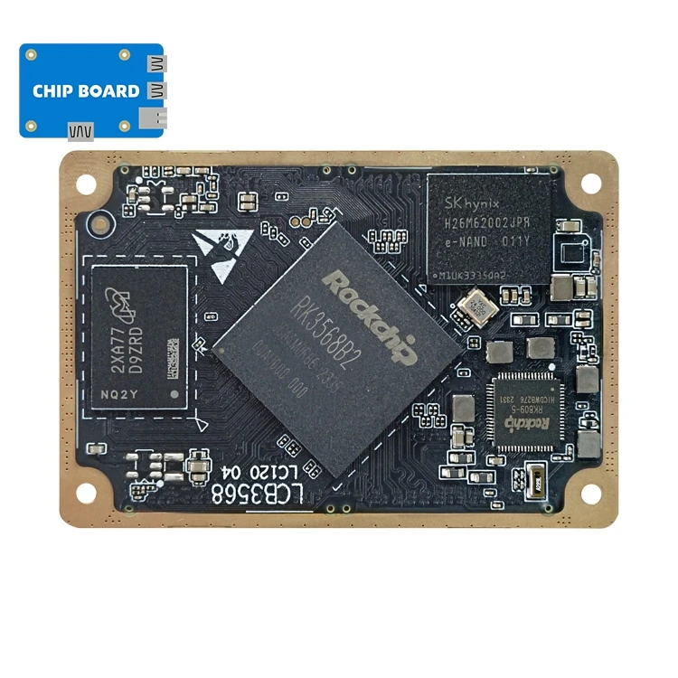 

PRO-RK3568 Основный модуль — плата Rockchip AI Linux с встроенной обчиской по краям