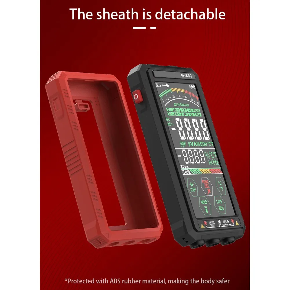 For Low Light Environments Smart Digital Multimeter Multimeter As Shown In The Figure VA High-contrast Display