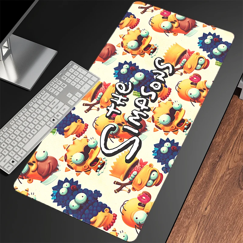 لوحة الماوس HD طباعة اللاعبين الديكور ألعاب حصيرة مكتبية لوحة الماوس ملحقات الألعاب المحمول Varmilo T-Thes سمبسنز لوحة المفاتيح السجاد #3