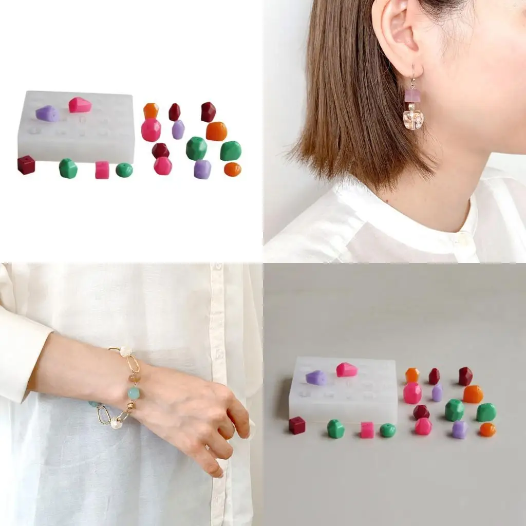  Handmade Beads Moulds Silicone Texture Perfect for Making Beads and Earrings