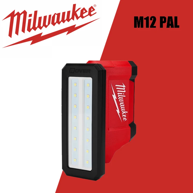 Milwaukee M12 Pal 2367 M12 ™ Rover Reparação Holofote com Carregamento Usb 700lm Carpintaria Grande Holofote Acessórios para Ferramentas Elétricas