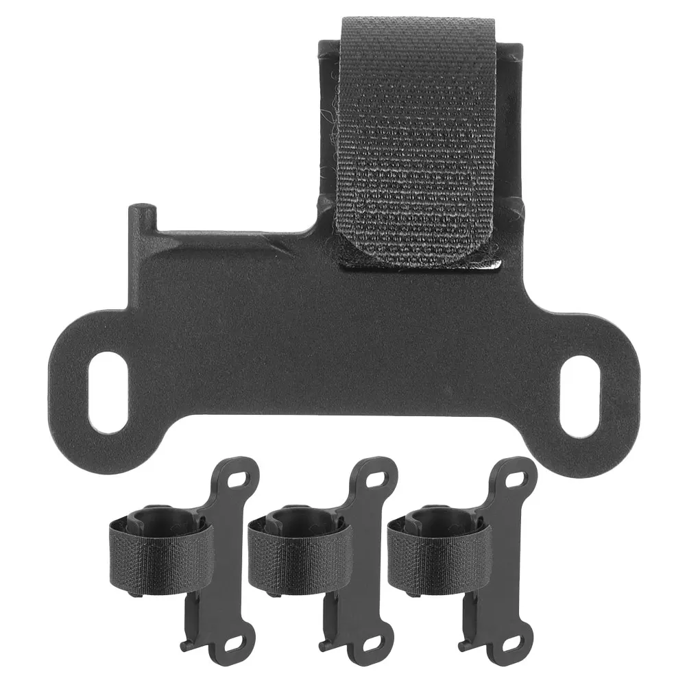 

4pcs Bike Pump Holder Lightweight Durable Mounting Bracket for Most Bikes Pump Fixing Clip Easy Installation Mini Size Storage