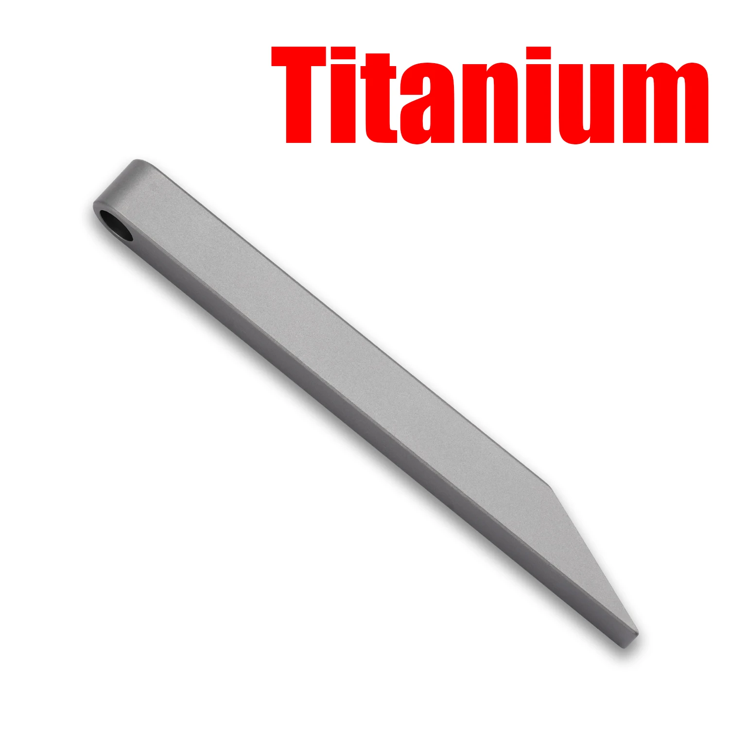 EDC Titanium Pry Bar, Edc Keychain Tool, Stainless Steel Keyring Pocket Pry Bar for Everyday Carry and Outdoor Activiti