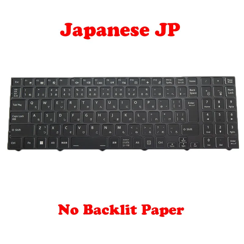 No Backlit US RU GR JP Keyboard For Metabox Prime-SR PD50PNP PD50PNN PD50PNT PD50SND PD70PNP PD70PNN PD70PNT PD50SND With Frame