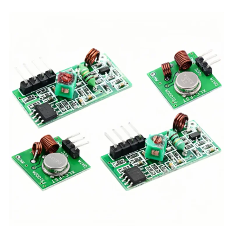 Module émetteur-récepteur RF 433Mhz pour électronique intelligente, kit de liaison pour Arduino/ARM/MCU WL DIY 315MHZ/433MHZ 433.92MHZ sans fil