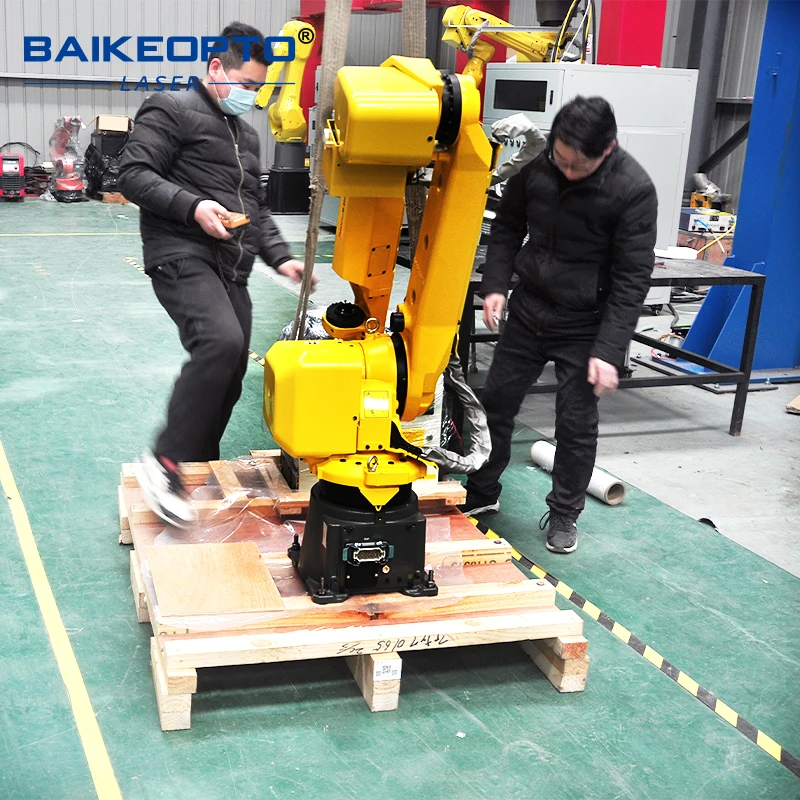 BK-RC3000 Fanuc Robot Auto Mass Production Laser Cutting Machine 3D Robotic Arm Laser Cutter