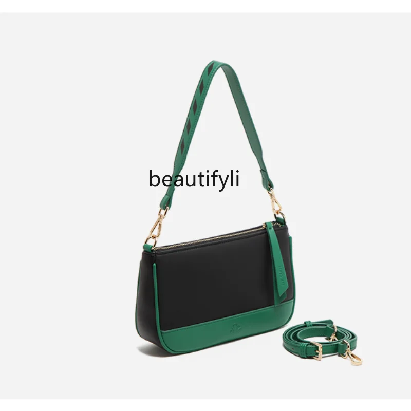 New Underarm Messenger Bag Small Square Bag Female Retro