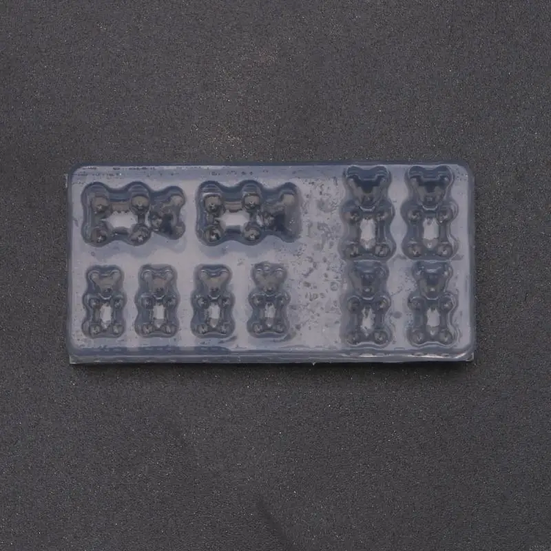 M76D Art Mold UV Epoxy Resin Silicone Mould Three-Dimensional Bear Mold