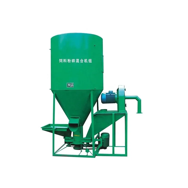 Cow/ chicken/horse/cattle feed mill equipment/ Poultry Feed grinder and Mixer/ Feed crushing Machine