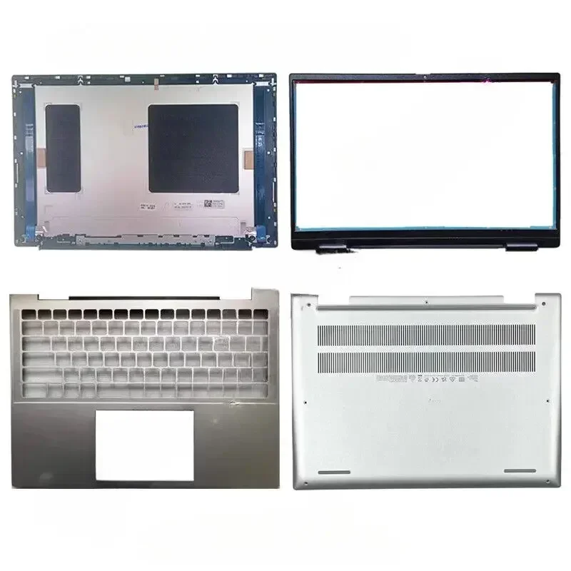 

New For Dell Inspiron 14Pro 5430 5435 Laptop LCD Back Cover Front Bezel Upper Palmrest Bottom Base Case Keyboard Hinges