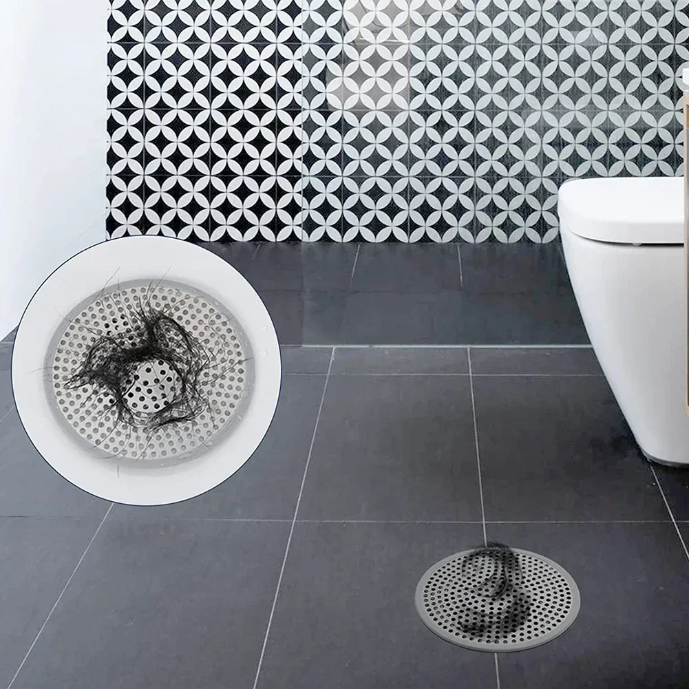 Premium Stainless Steel Floor Drain With Anti-Blocking Mesh Exceptional Shower Floor Drain Cover Hair Filter Anti-clogging Net