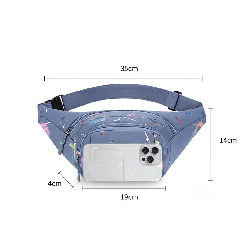 Fashion Chest Bag  Women Black Waist Bag High Quality Women Shoulder Bag Multifunction Male Fanny Pack Crossbody Small Bag