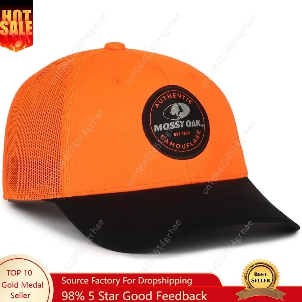 

Outdoor Cap Standard Mossy Oak Blaze Orange Adjustable Cap