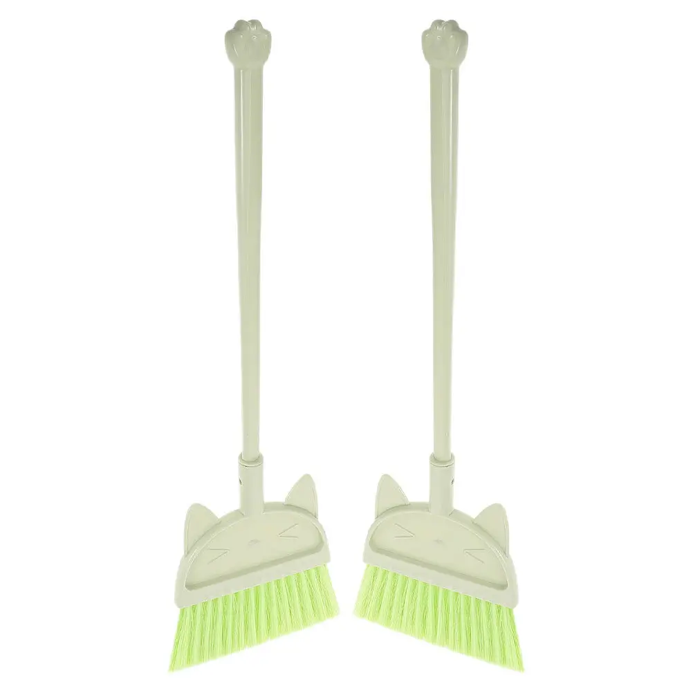 

Набор из 2 мини-метелок для детей: детские метлы для уборки и игр