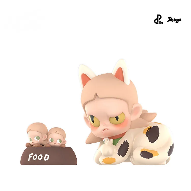 

Zsiga Fussy Cat Elevator Toys Doll Cute Anime Figure Desktop Ornaments Collection Gift