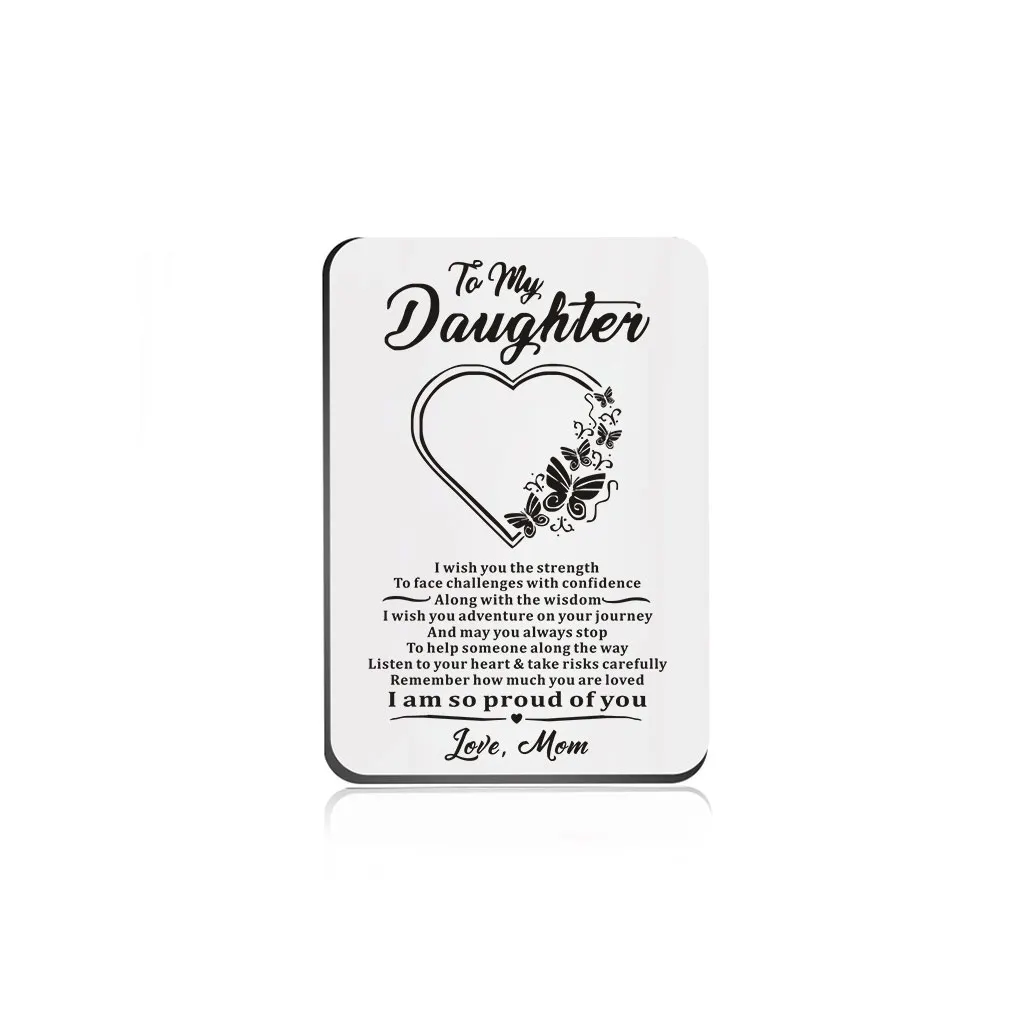 Wallet Card Insert Decor Money Bag Decoration Girls Gifts Daughter