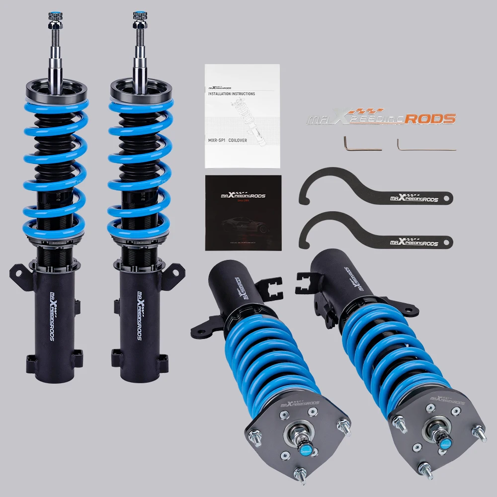 

Adjustable Street Coilover Kit For Hyundai Tiburon 2nd Tuscani Coupe 2003-2008 Coilover Shock Absorbers Lowering Coil Spring