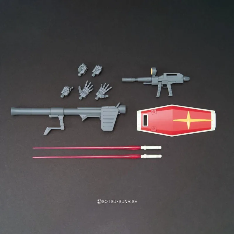 Authentieke Bandai RX782 Gundam HGUC Model Kit 1/144 Schaal Action Figure Collectible Robot Jongens Speelgoed 35th Anniversary Gift