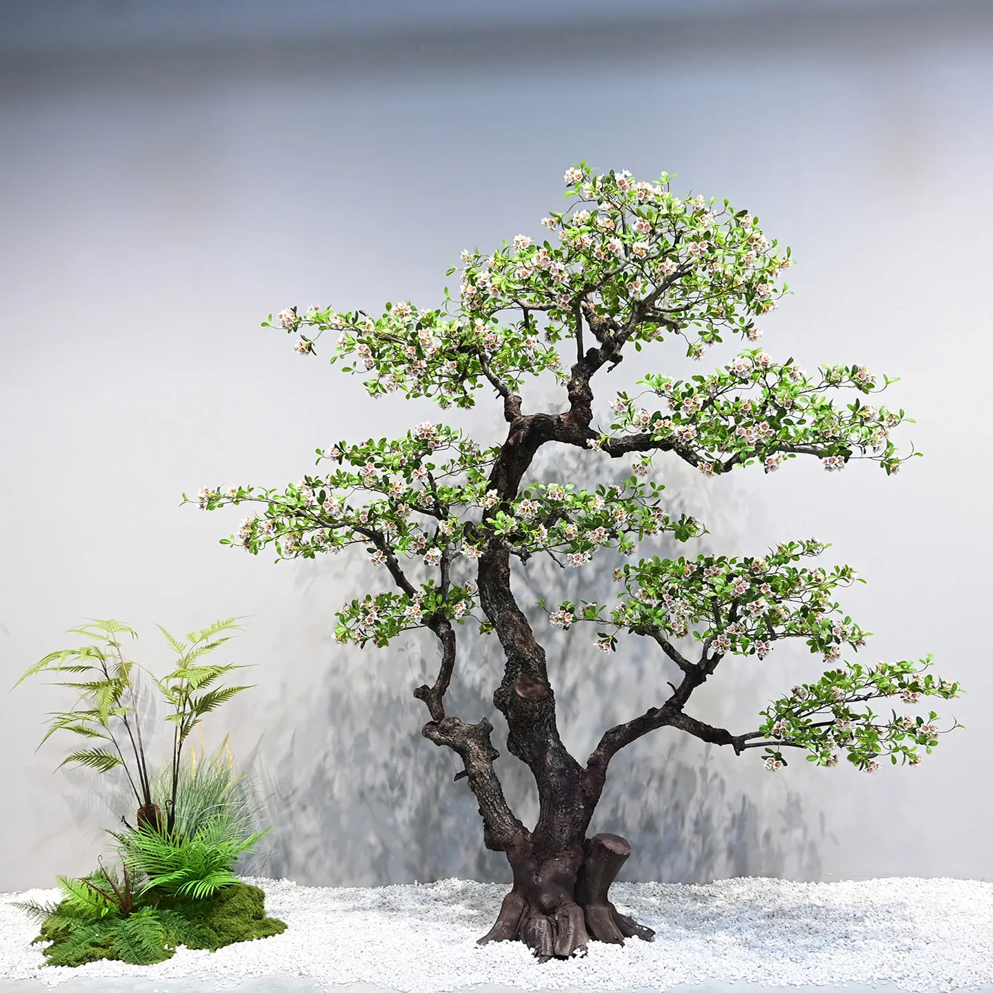 Simulated island spring flower bionic green plant indoor green plant landscaping