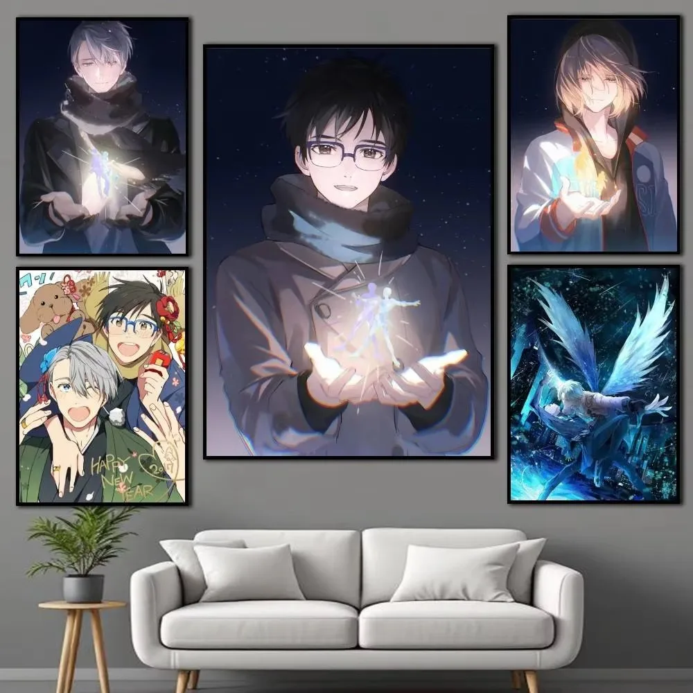 Diamantmalerei, klassischer Anime, BL-Anime, Yuri ON Ice, Diamantmosaik, handgefertigte Kunst, exquisites kreatives Geschenk, Heimdekoration
