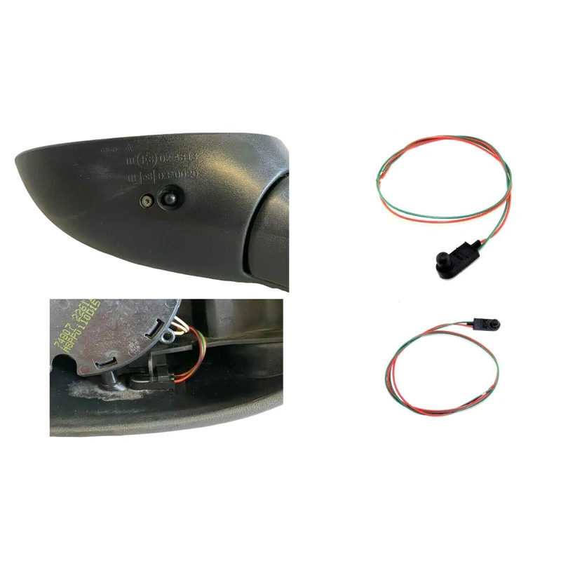 For Fiat 500 500X 500L Punto Alfa Romeo 2005-2018 Outside Ambient Temperature Sensor Underneath Door Mirror Car Accessories