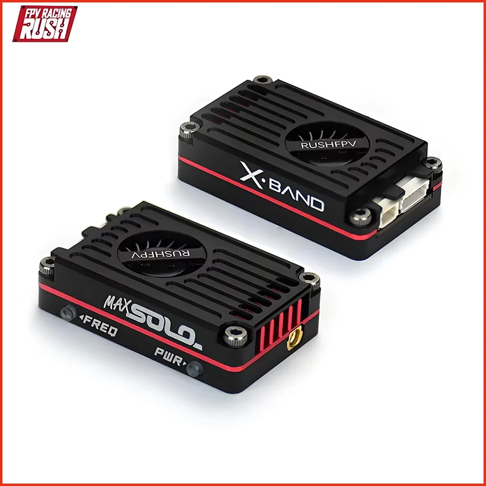 

RushFpv Rush Max Solo 2,5 Вт 2500 мВт 4,9 ГГц 8-канальный видеопередатчик X-диапазона Xband Vtx