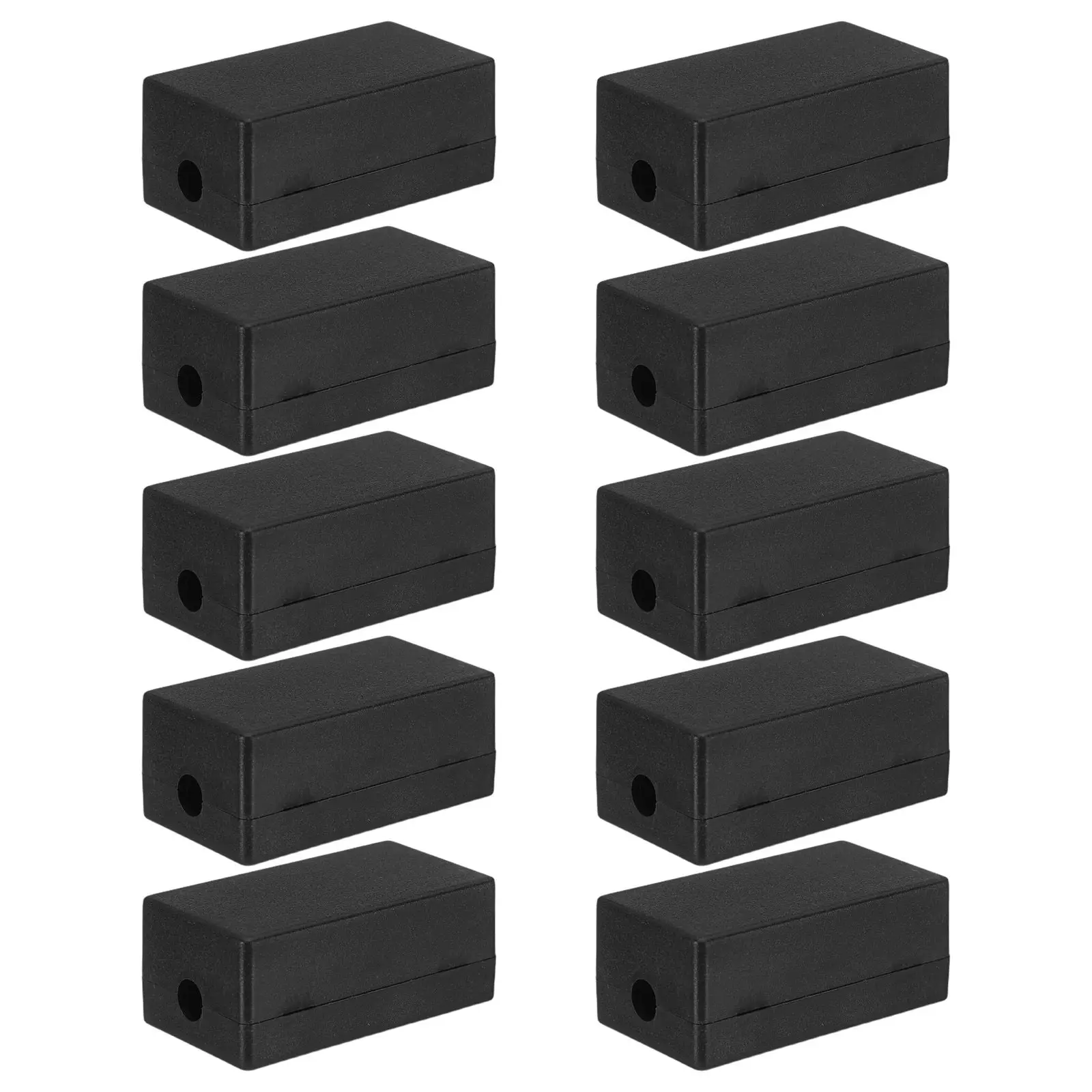 10Pcs Control Junction Box Plastic Waterproof Cable Organizer Flush Mount Terminal Box for Outdoor Indoor LED Wiring Management