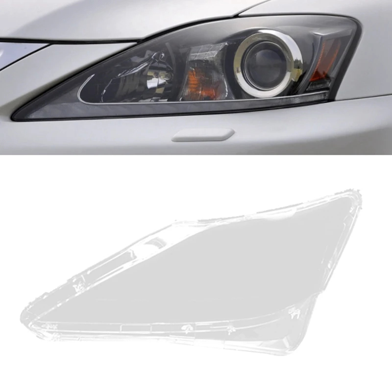 

Car Headlight Shell Lamp Shade Transparent Lens Cover Headlight Cover For Lexus IS250 IS300 2006-2012