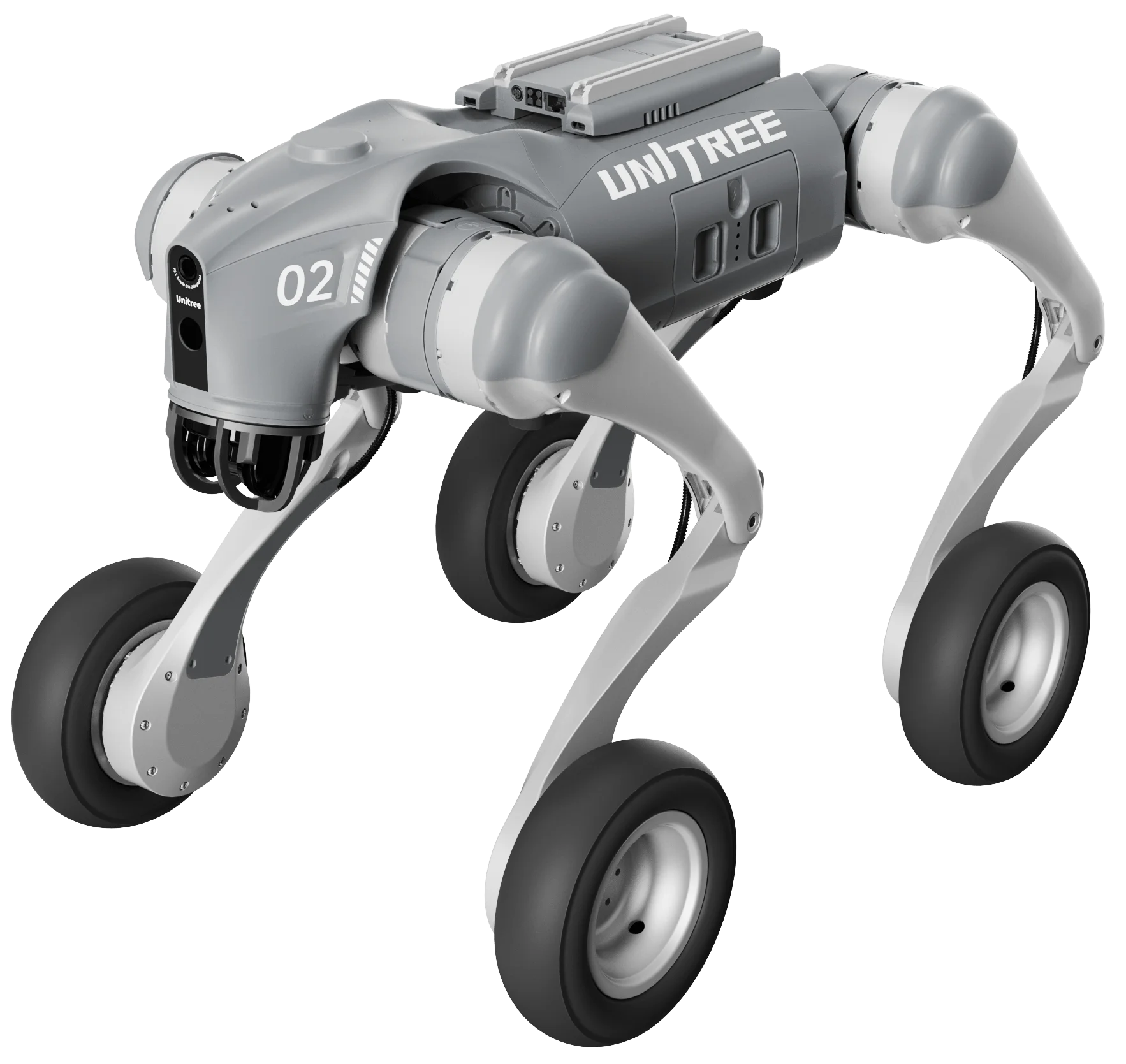 Unitree Go2-W Edu Robot Dog ذكي رباعي الأرجل روبوت الكلب الإلكتروني القابل للبرمجة وقابل للتطوير