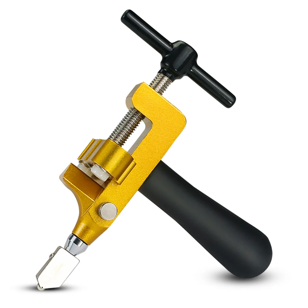 Tile Breaker Portable Adjustable Thick Glass Ceramic Opener with Handle Construction Repair Work Hand Tool Furniture