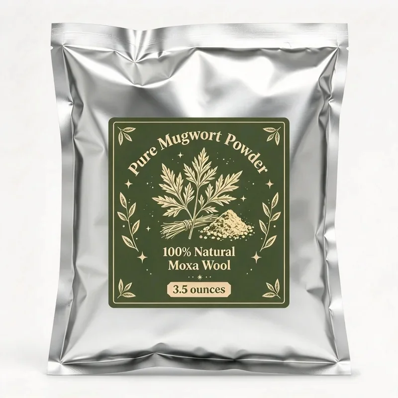 SPLYMCZEN Natural Mugwort Powder Pure Herbal Incense Powder for Home Fragrance Meditation Smudge Ritual