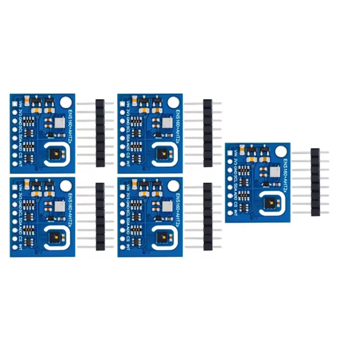 A86G ENS160+AHT21 CARBON Dioxide CO2 ECO2 TVOC Air Quality and Temperature and Humidity Sensor Replace CCS811 for