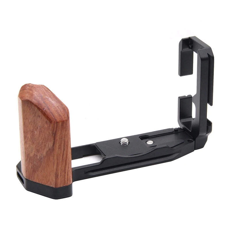 【جديد】XT5 ممتد قابل للتعديل عمودي سريع الإصدار L لوحة حامل قبضة اليد ترايبود قوس لكاميرا Fujifilm X-T5 الرقمية