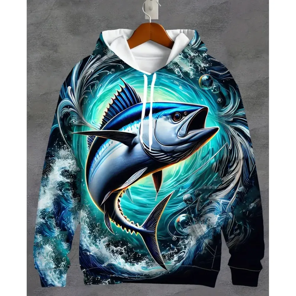 Vintage الرجال مقنعين الذئب الأفعى ثلاثية الأبعاد مطبوعة معركة الحيوان نمط البلوز الرباط الرياضة كم طويل بلايز ملابس الرجال عادية #5