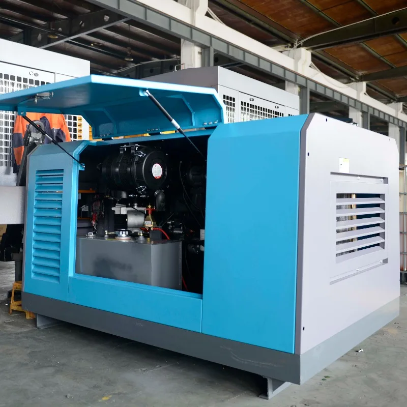 

YG Customized Diesel Air-compressors Direct Driven High Quality Screw Air Compressor 8bar Rotary Drilling Compressor