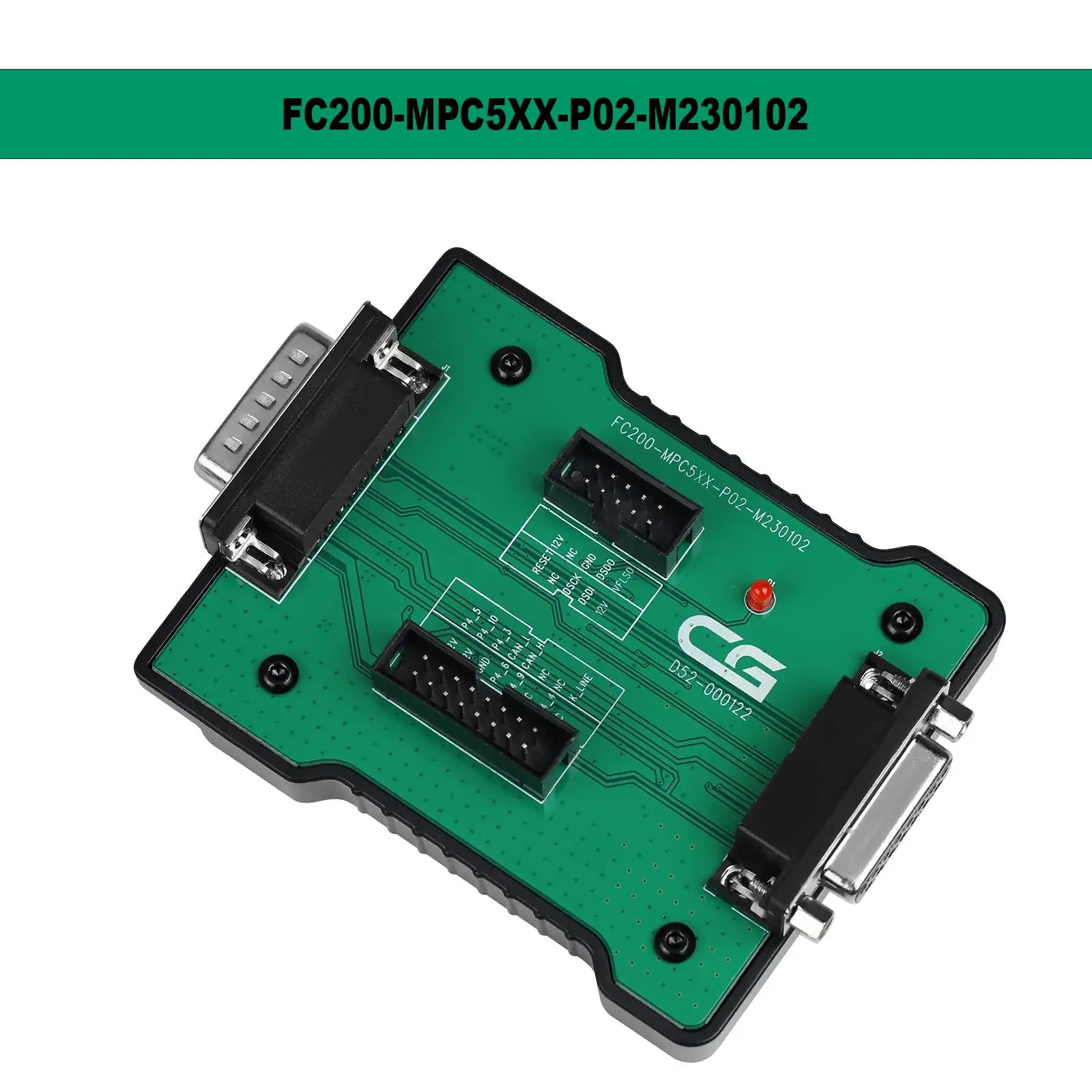 CGDI CG FC200 MPC5XX Adapter FC200-MPC5XX-P02-M230102 for BOSCH MPC5xx Read/Write Data on Bench Support EDC16/ ME9.0/ MED9.1/ MED9.5